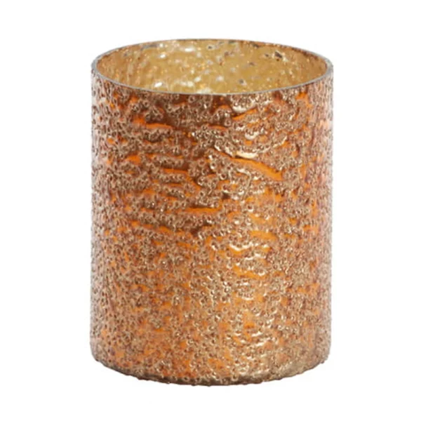 Theelichthouder Gold Orange DIROLA