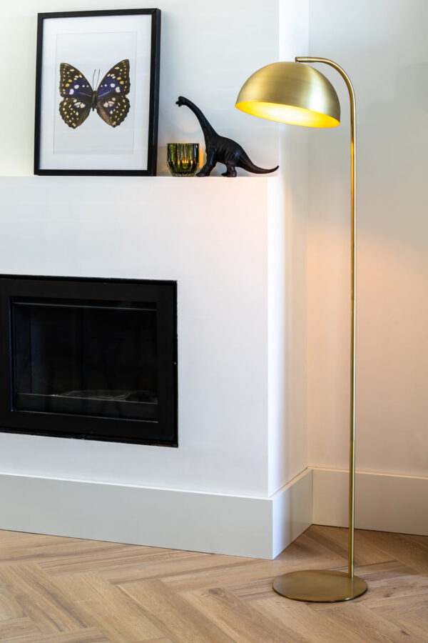 vloerlamp Jupiter goud mat brons
