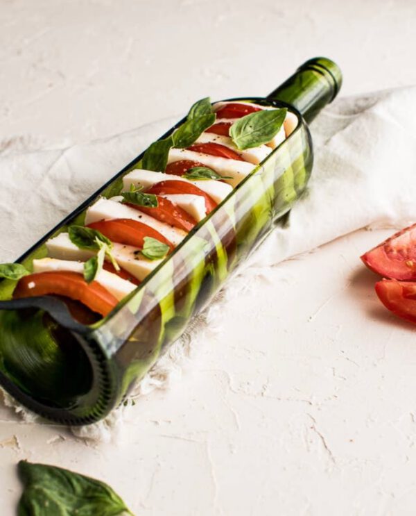 Serveerschaal Wine Bottle