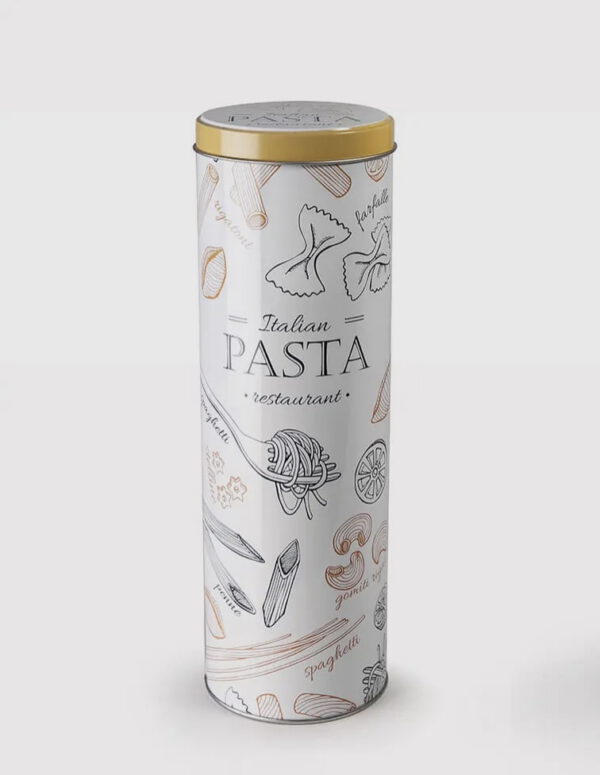 pasta bewaardoos blik